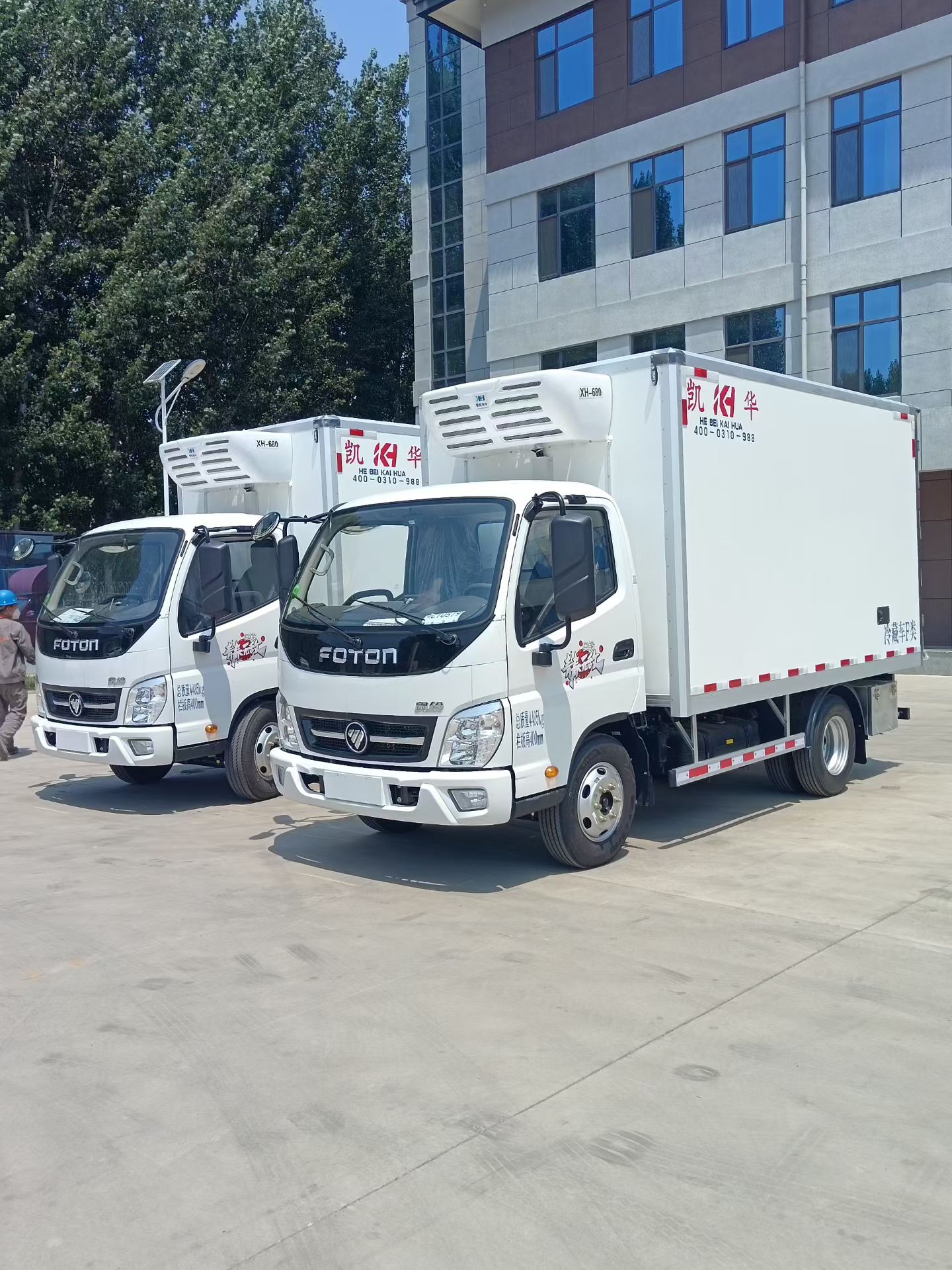 奥铃青春无敌冷藏车